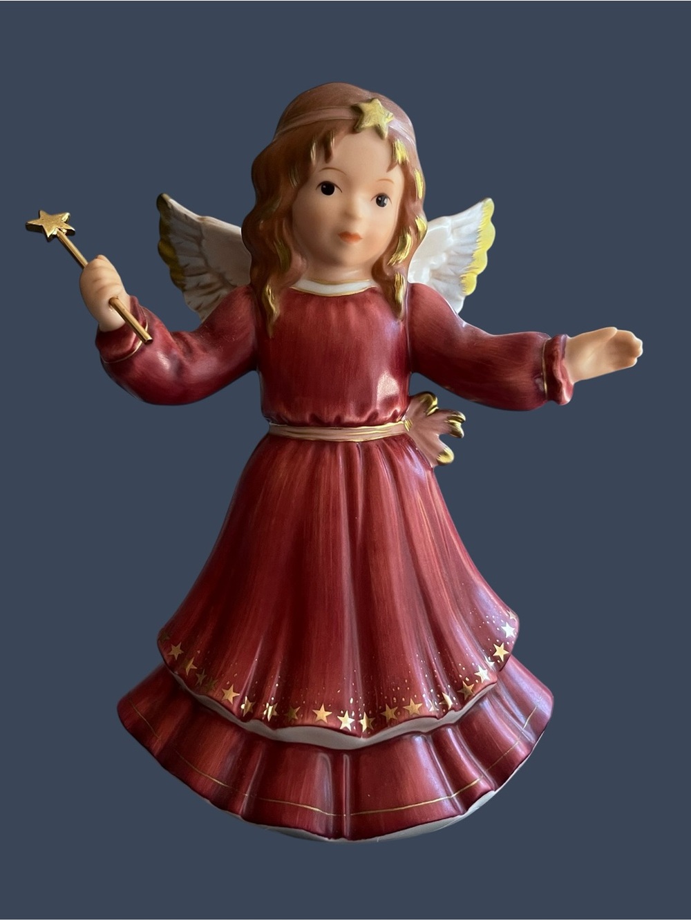 Goebel Best Wishes Angel Figurine 41-089 Germany 2000
